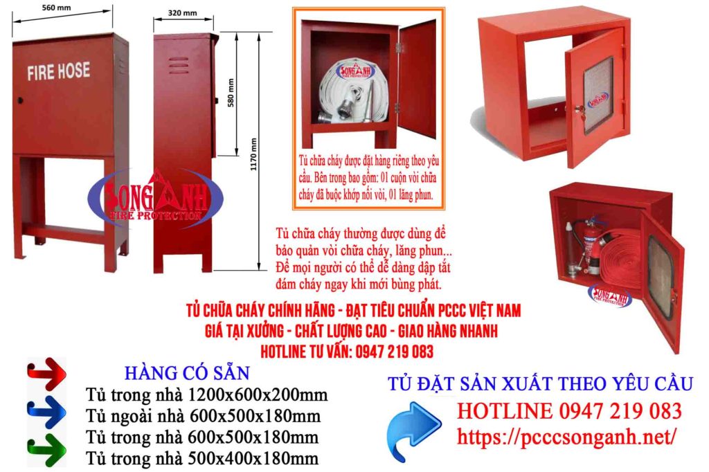 tủ chữa cháy chính hãng 0947 219 083